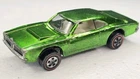 Hot Wheels Redline Custom Charger Green White Interior Vintage Original