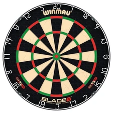 WINMAU Blade 6 Professional Bristle Dartboard | PDC Official Tournament Specs