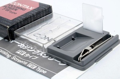 Fast Neu Contax Fokussierung Bildschirm Fw Typ FW-2 W/Manuell für St Rx Rxii Ax