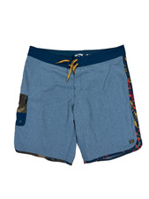 Billabong Men's 73 Pro Boardshorts Stretch Pocket Blue - Size 38