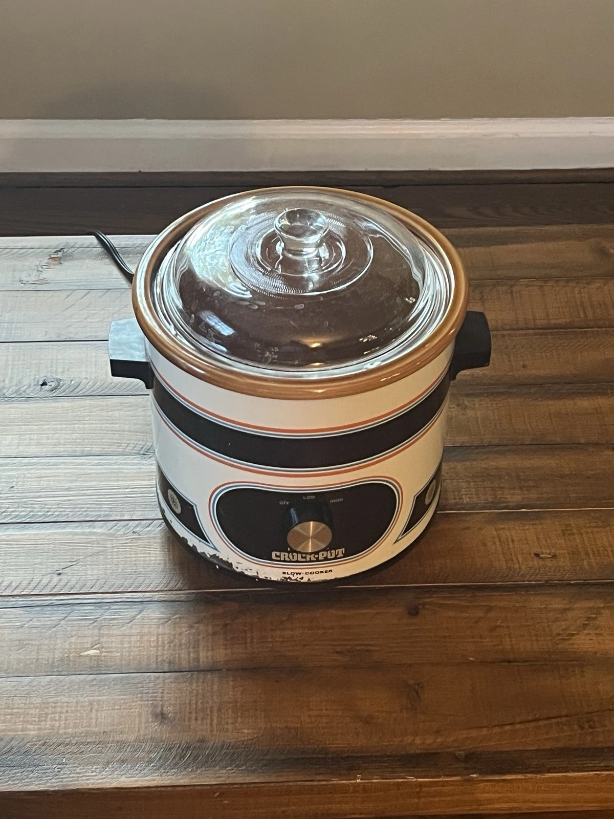 Vintage Rival Crock Pot 3.5 Qt Slow Cooker Model 3100/2 - Tested & Working
