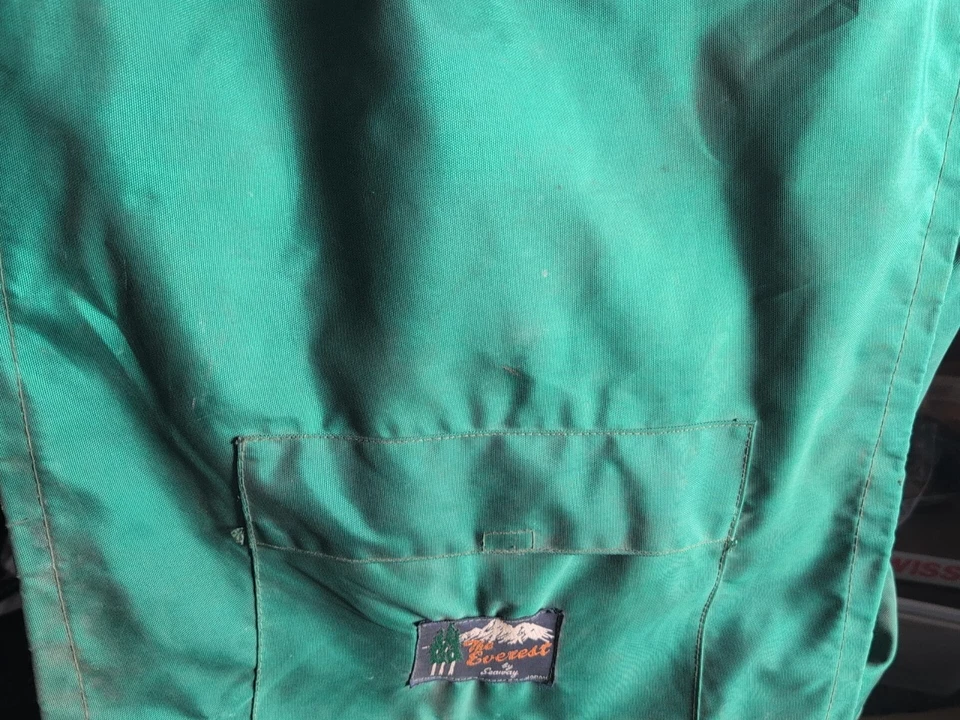 Mochila esportiva vintage The Everest By Seaway estrutura externa acampamento caminhadas grande - Imagem 3 de 4