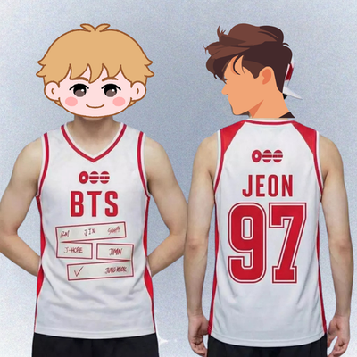 BTS TANK TOP JERSEY FOR ARIRANG CONCERT KPOP SLEEVELESS SHIRT