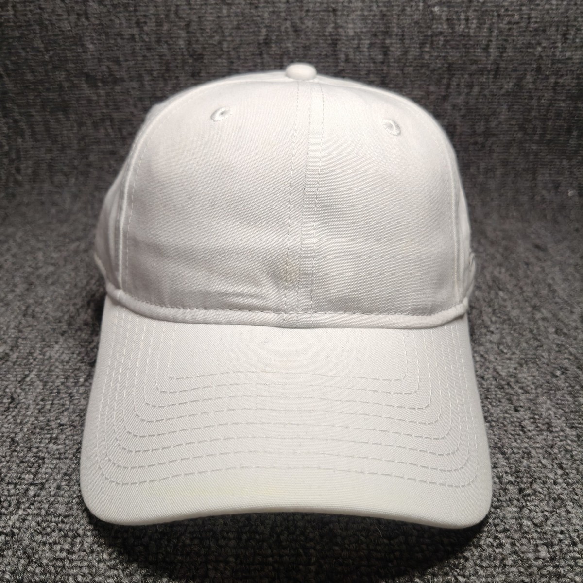 New Era Golf White Adjustable Strapback Baseball Cap Dad Hat Y214