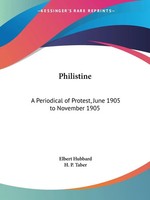 Elbert Hubbard | Philistine | Taschenbuch | Englisch (2003) | Ean 9780766164550