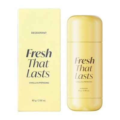 Vanilla Deodorant Stick 83g Long-Lasting Body Fresh Antiperspirant Deodorant