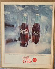Vintage 1966 Coca-Cola Print Advertisement from Look Magazine