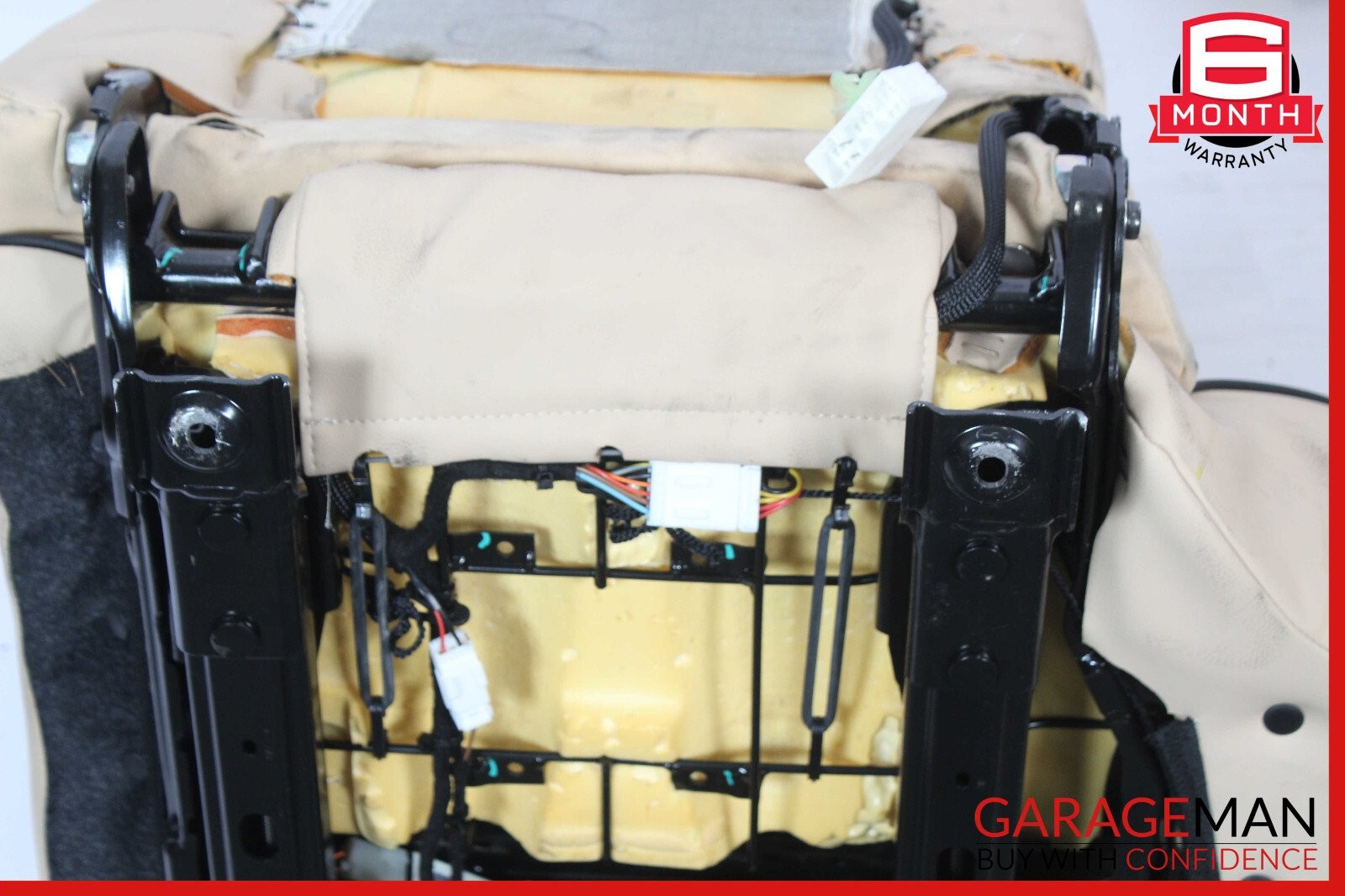 09-13 Maserati Quattroporte Rear Right & Left Complete Seat Cushion Assembly