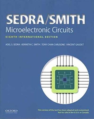 Microelectronic Circuits (The Oxford Series - Paperback, by Sedra Adel S.; - New