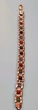 Milor Italy 925 Sterling Silver Multi-Color Bracelet ESTATE JEWELRY COLLECTABLE 