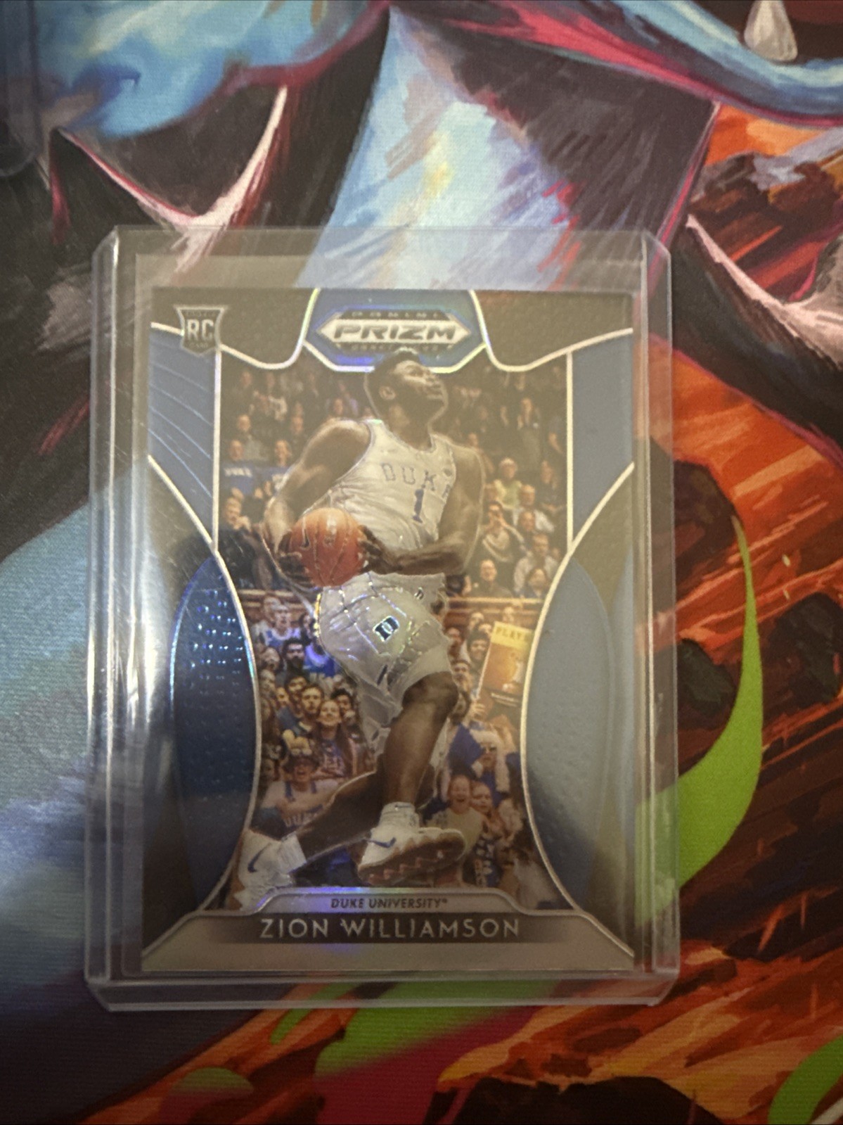 2019-20 Panini Prizm Draft Picks Zion Williamson RC #1 - Blue Prizm