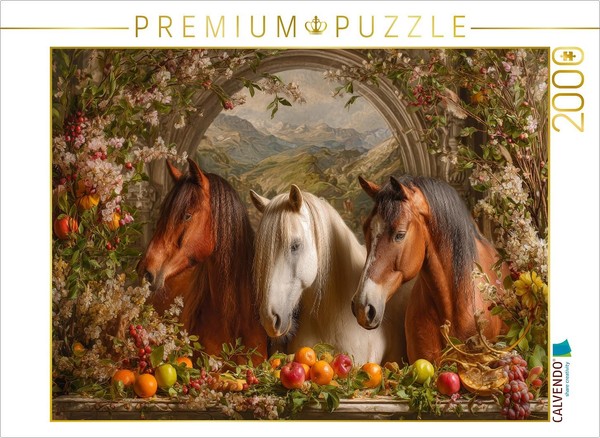 Calvendo Puzzle Joy In Simple Moments | 2000 Pieces, Finished Size 35.4 × 26.4 I-image