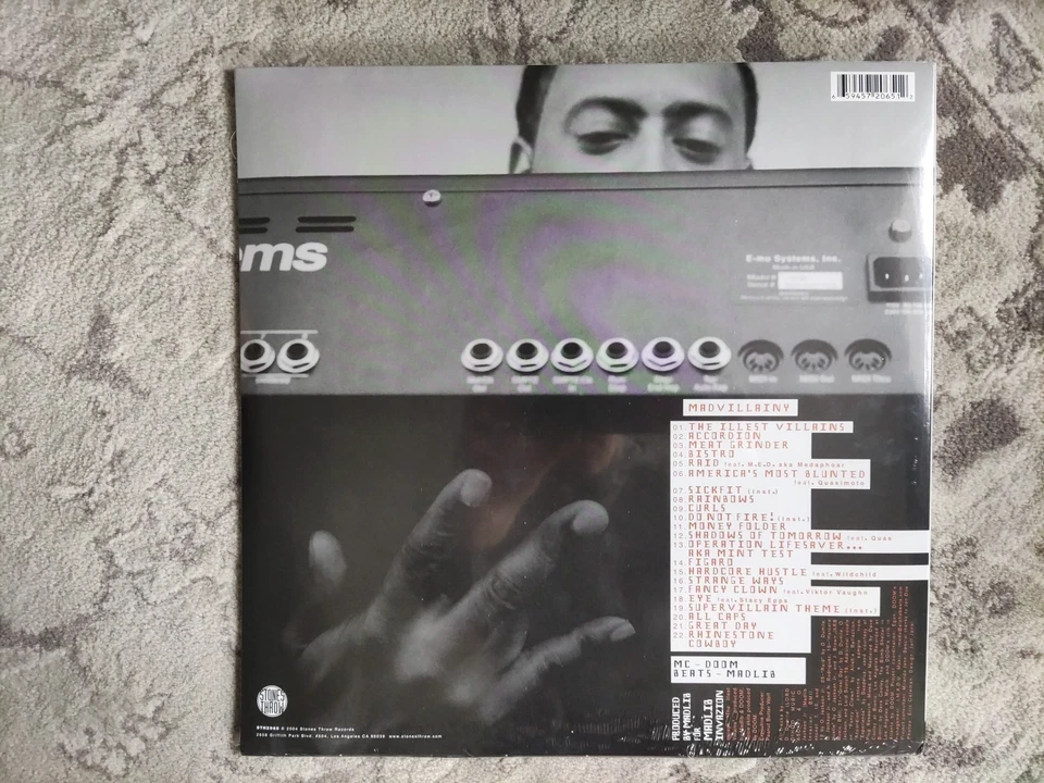 Madvillain MF Doom And Madlib Madvillainy 2LP Vinyl Neu. OVP - Bild 2 von 2