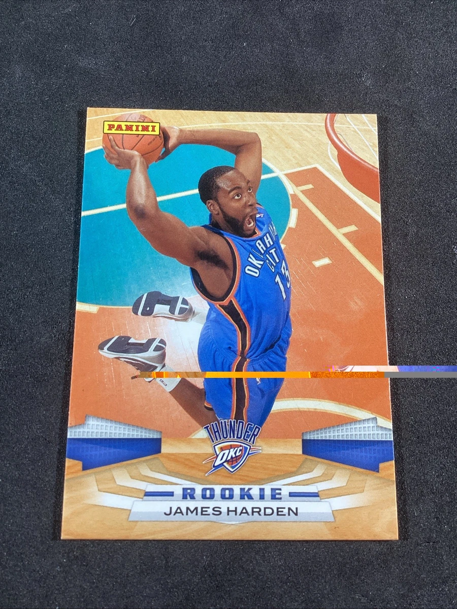 Panini James Harden Basketball Rookie Sports Trading Cards