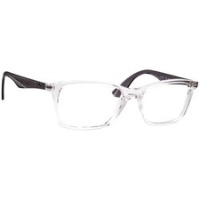 Ray-Ban Eyeglasses RB 7047 5768 Transparent Crystal/Gray Square Frame 54 17 140