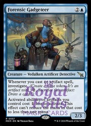 Forensic Gadgeteer #57 Foil - Murders at Karlov Manor MTG