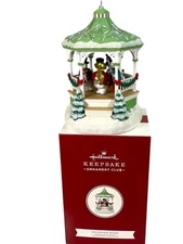 2020 Hallmark Keepsake Ornament  Club Exclusive Snowman Band-Lt & Sound & Motion