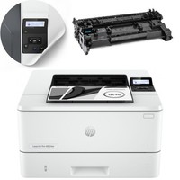 Hp Laserjet Pro 4002Dw S/W Laserdrucker Wlan Duplex Mit Toner