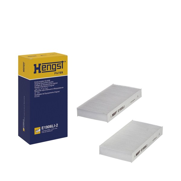 Hengst Filter Pollenfilter (E1906LI-2) FüR Honda Civic VII Fr-V Stream Cr-V II-image