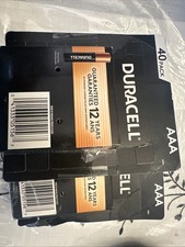 Duracell Power Boost AAA Alkaline Batteries Pack of 80 2036 - OPEN-NEVER USED