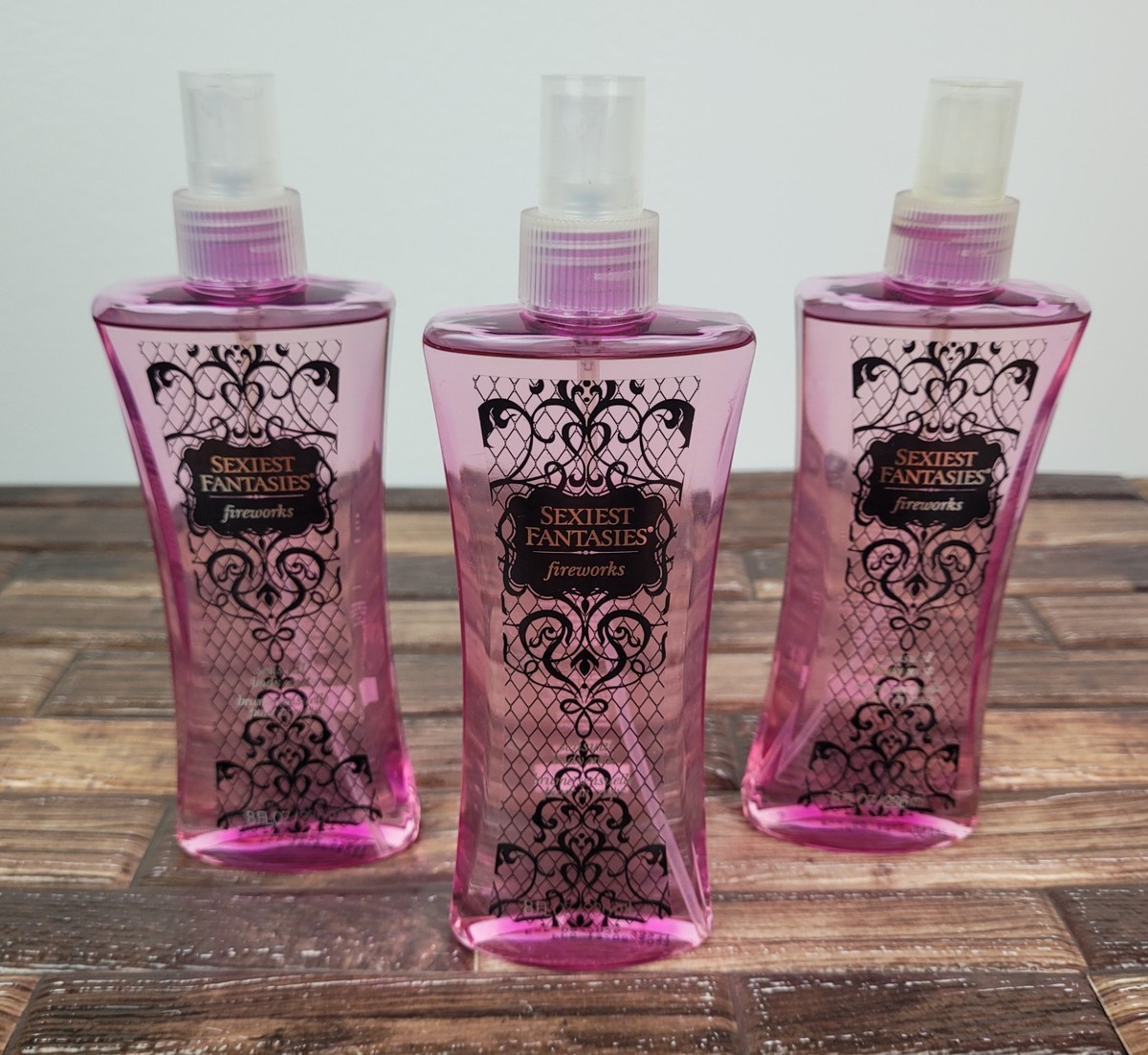 3 Pack Sexiest Fantasies Fireworks Sensual Body Mist 8oz | eBay