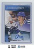 2023-24 SP Game Used Authentic Rookies Blue Auto Cole McWard #210 Vancouver