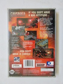 Sega Saturn Crusader: No Remorse - Disc, Case, Instruction Manual