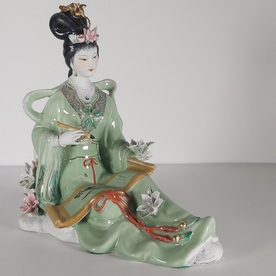 Porzellan Keramik Geisha Figur