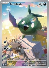 Trubbish Holo Illustration Rare SV: White Flare 140/086 NM on eBay
