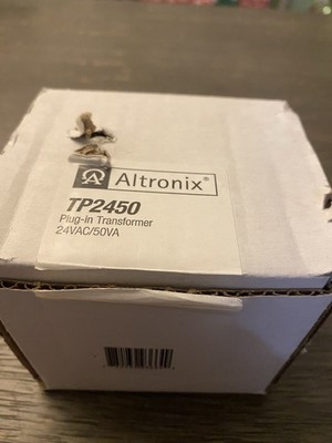 Altronix TP2450 Plug-In Transformer 24Vac/50Va New In Box