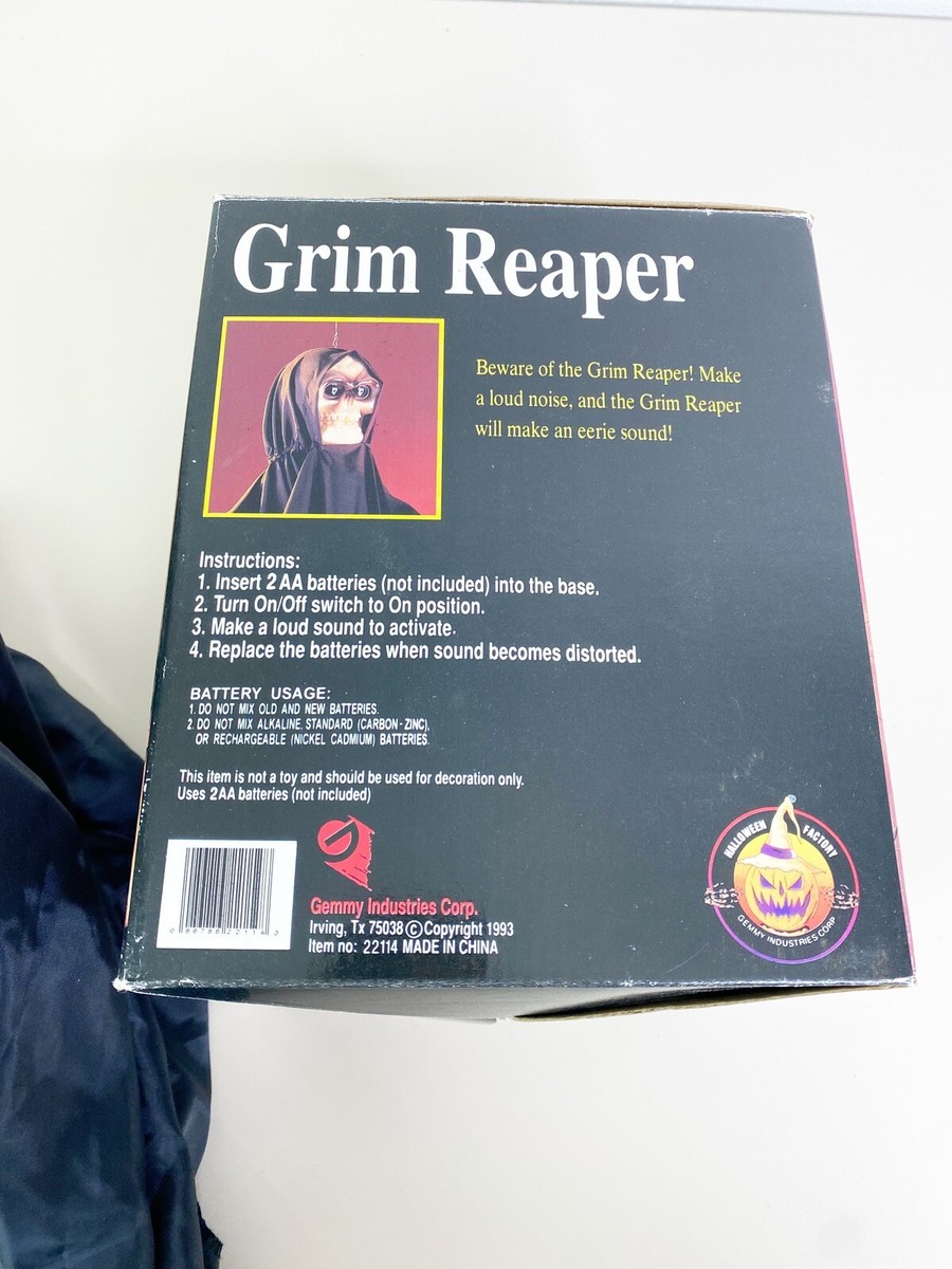 クリアファイル Vintage Gemmy Industries Grim Reaper クリアファイル Vintage Gemmy Industries Grim Reaper Vintage
