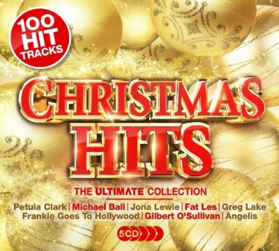 Christmas Hits 5-CD NEW SEALED Jackson 5/Waitresses/Greg Lake/Jona Lewie+