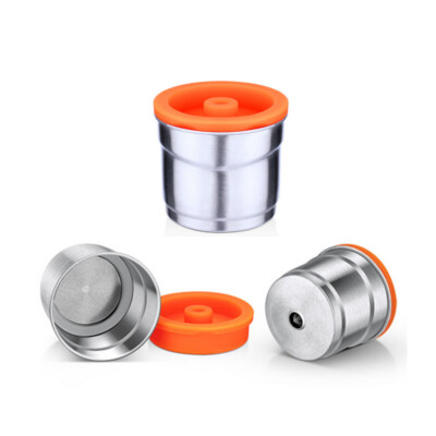 For Illy Coffee Machine Stainless Steel Reusable Capsule Shell Coffee Pods Parts