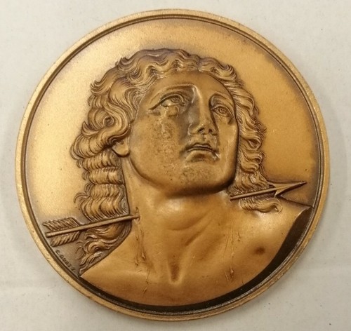 2504 - Medaille der Barmherzigkeit "Fest des heiligen Sebastian 1973"