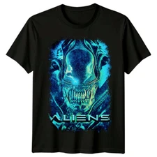 Aliens (1986) Movie Poster Inspired T-Shirt Retro Classic Tee Unisex