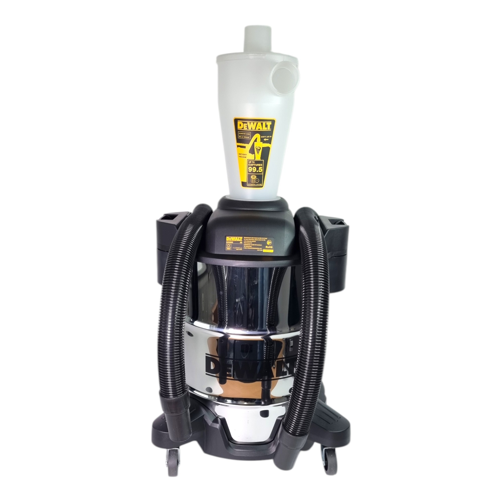 DeWalt DXVCS 003 Zyklon Vorabscheider 38 l Edelstahl