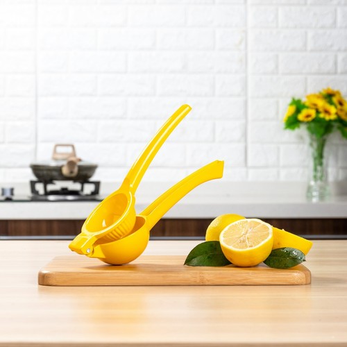 Manual Juicer Citrus Lemon Squeezer,Fruit Lime Press ,Kitchen Tool(yellow) - Picture 4 of 5