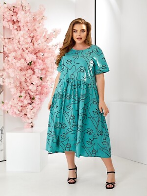 BEAUTIFUL SUMMER DRESS PLUS SIZE