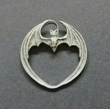 Vespertile Hoop Earring (1) Pewter - ALCHEMY ...