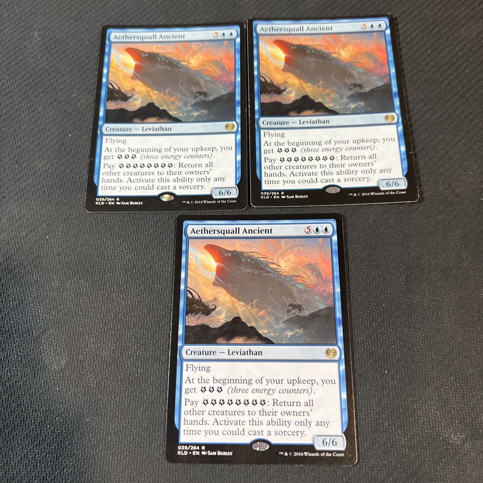 Aethersquall Ancient Magic The Gathering Mtg Rare 039/264 Kaladesh 3