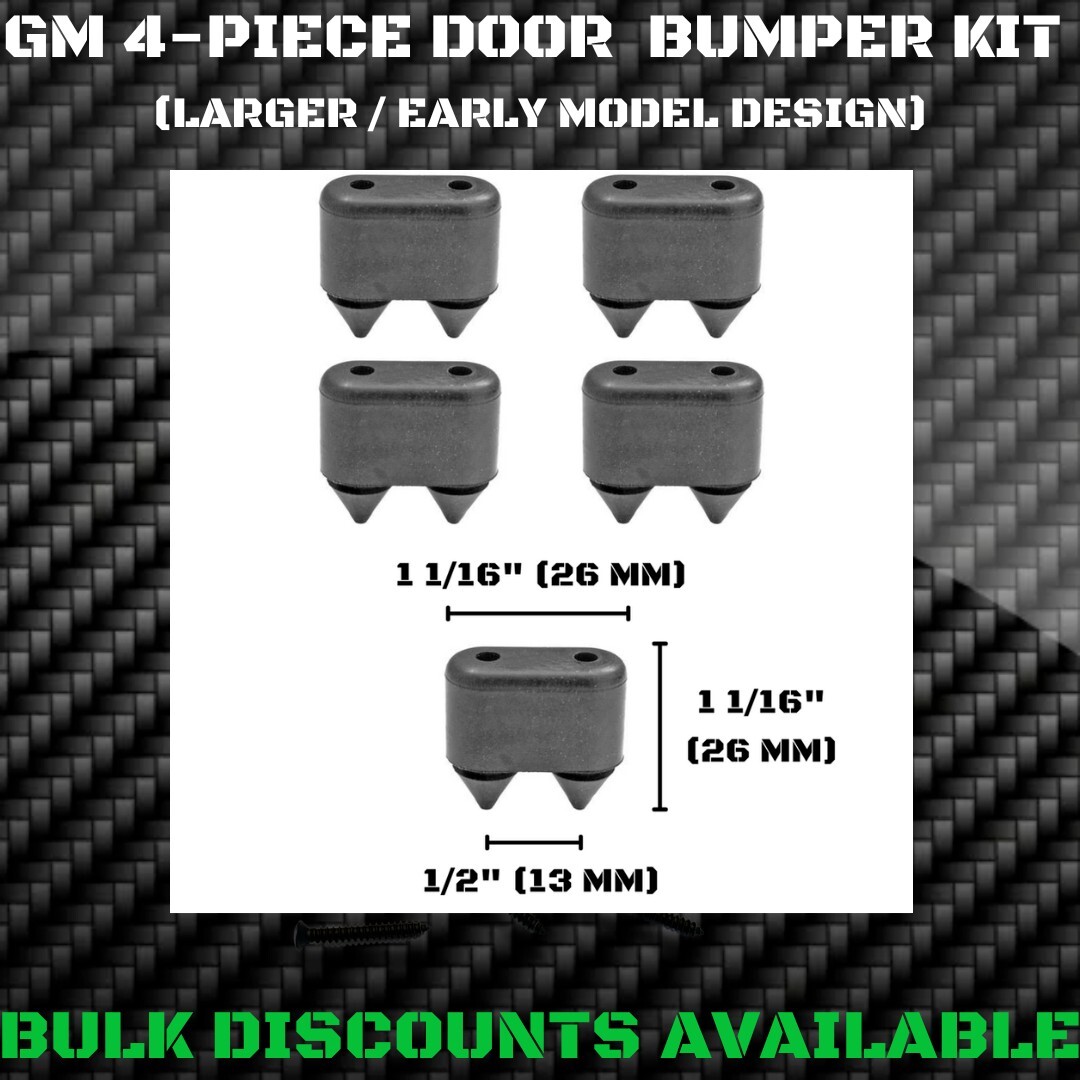1959+ Buick Lesabre Rubber Jamb Body DOOR BUMPER Cushion