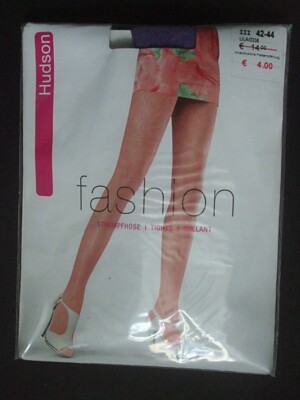 Sexy HUDSON Fashion Tights Strumpfhose Gr. III (42-44) Farbe: Lila