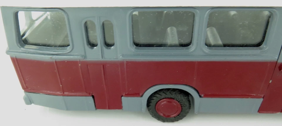 .VINTAGE NEAR MINT DAF LION-TOYS No 38 CITYBUS + ORIGINAL BOX. STADSBUS Nr. 38  - Image 4 of 4