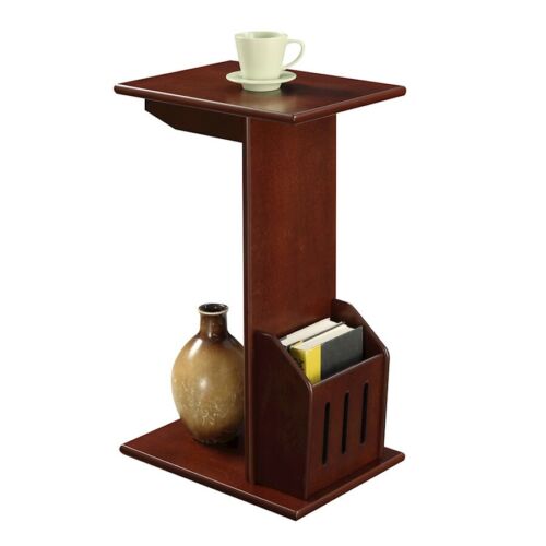 Convenience Concepts Designs2Go Abby Magazine C End Table, Mahogany - 7103022MG - Picture 1 of 1
