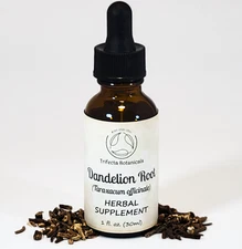 DANDELION ROOT Herbal Supplement Taraxacum officinale / Liquid Extract Tincture