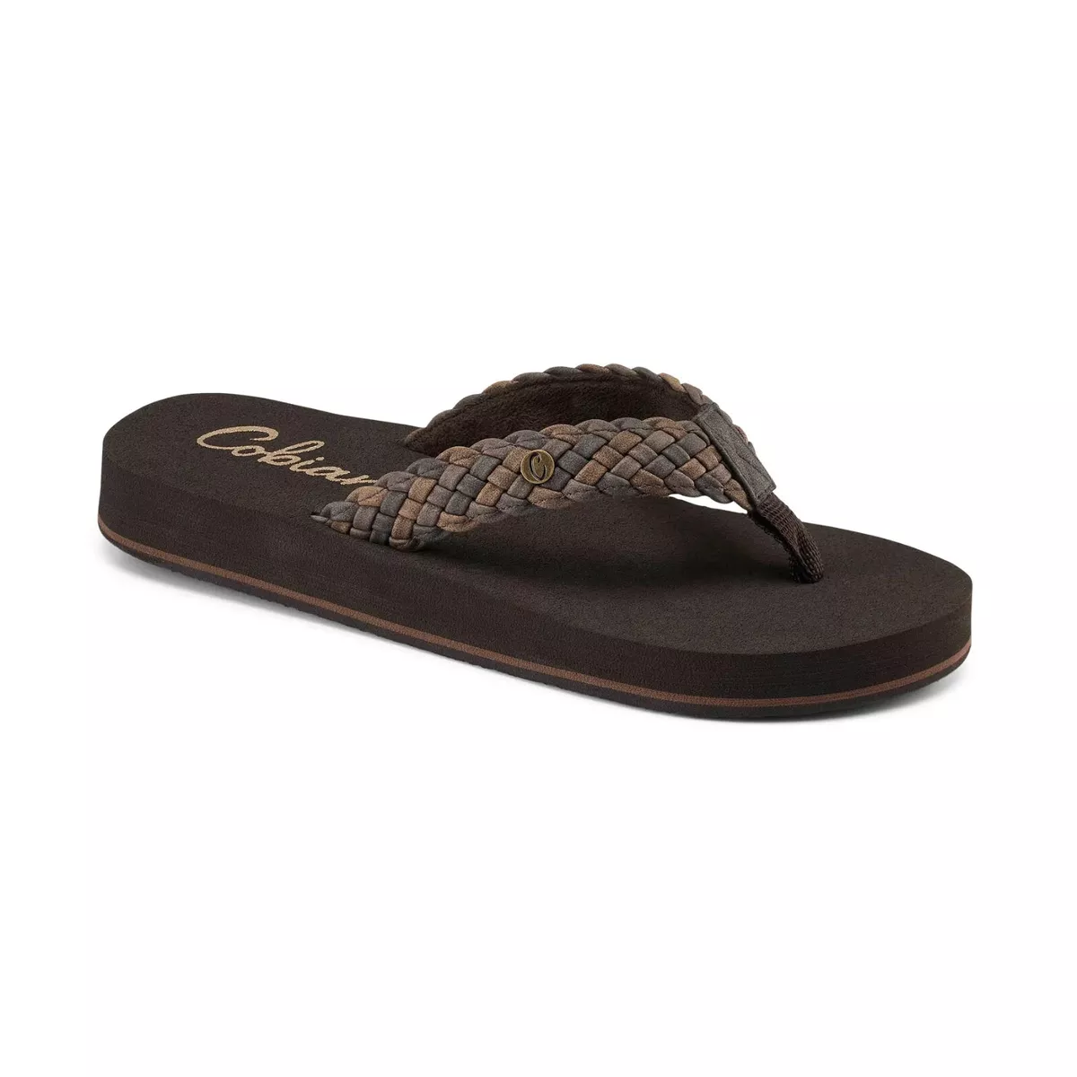 Cobian braided bounce flip flops sales