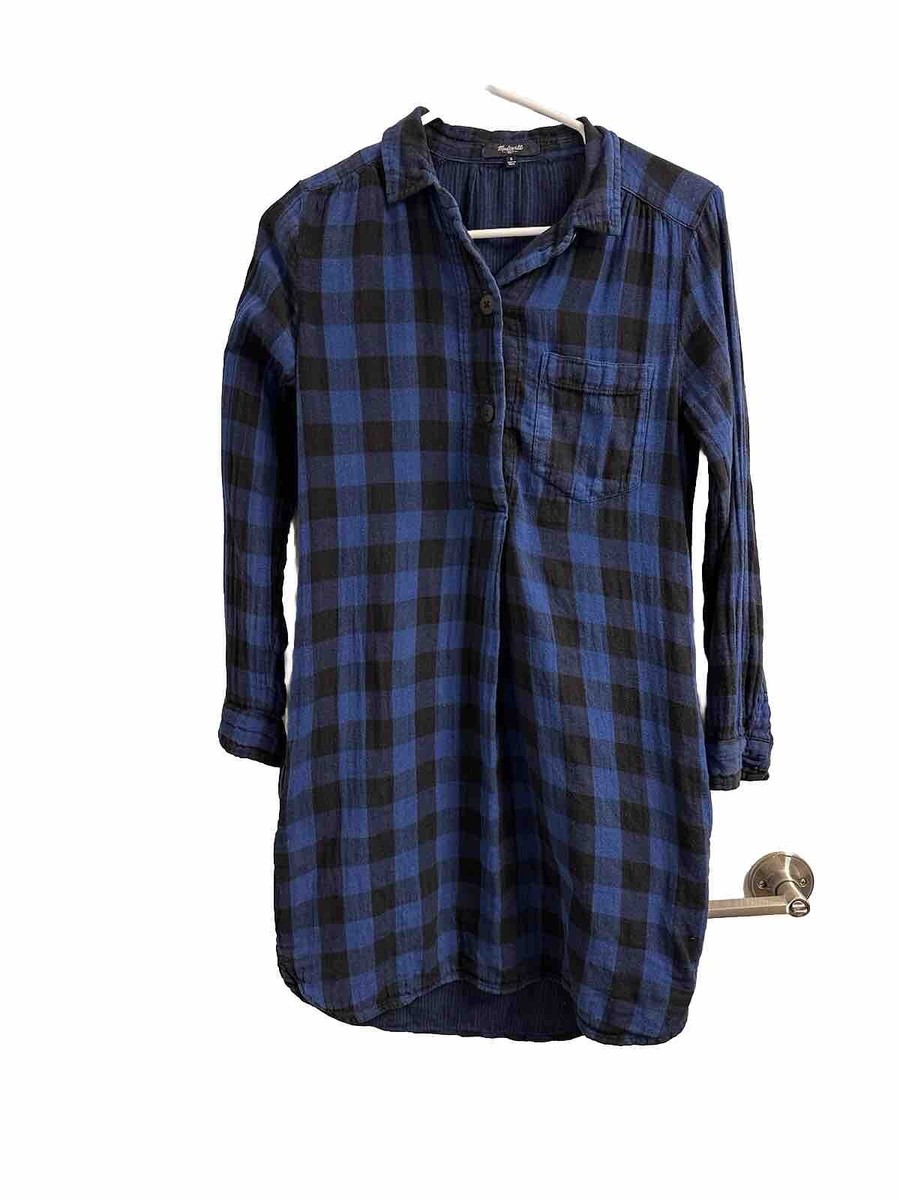 blue buffalo check dress Iconic Handmade Buffalo Check Blue Gingham 70s Apron Dress – The Pansy  Garden main image 0