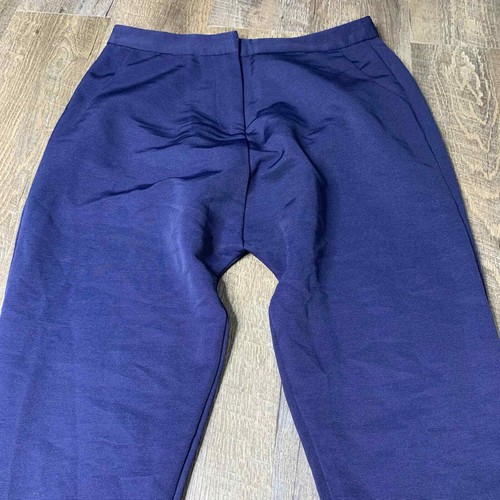 Finders Keepers Unterführhose Damen klein blau Reißverschluss Knöchel mittlere Leibhöhe neu mit Etikett - Bild 2 von 7
