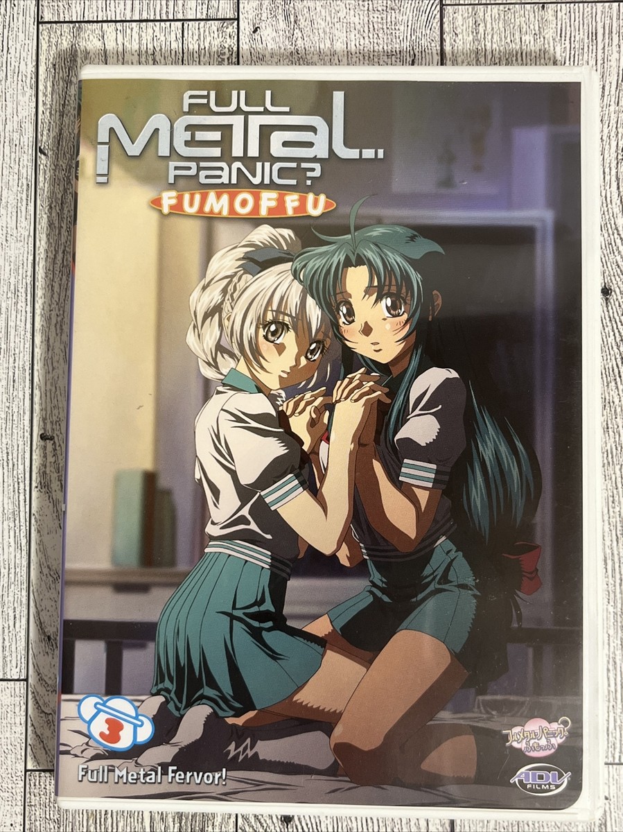 Full Metal Panic? Fumoff FMP? DVD Set Volumes 1-4 Tested Kaname