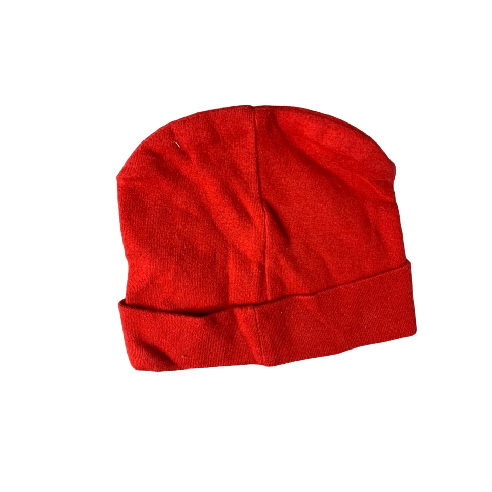 Air Jordan Niños Infante Bebé Talla 0 6 Meses Gato Sombrero Gorro Rojo Negro Jersey Foto 2 de 3